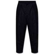 Black Cotton Jeans & Pant