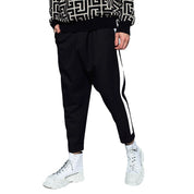 Black Cotton Jeans & Pant