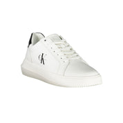 Bianco Polyurethane Men Sneaker