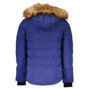 Blue Elastane Jacket