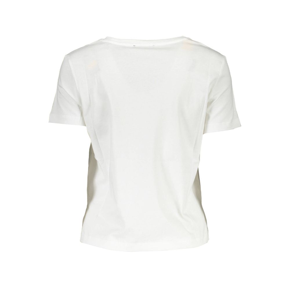 White Cotton Tops & T-Shirt