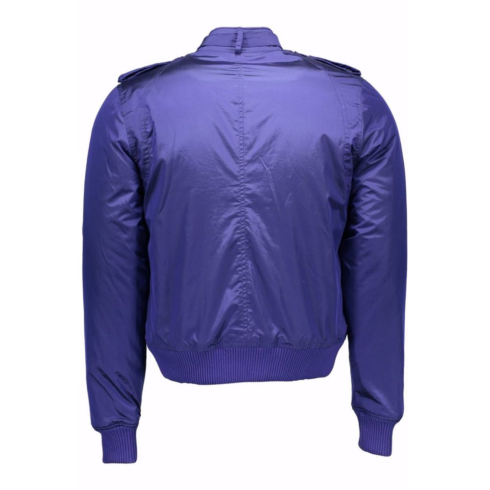 Blue Polyamide Jacket