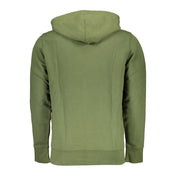 Green Cotton Men Sweater