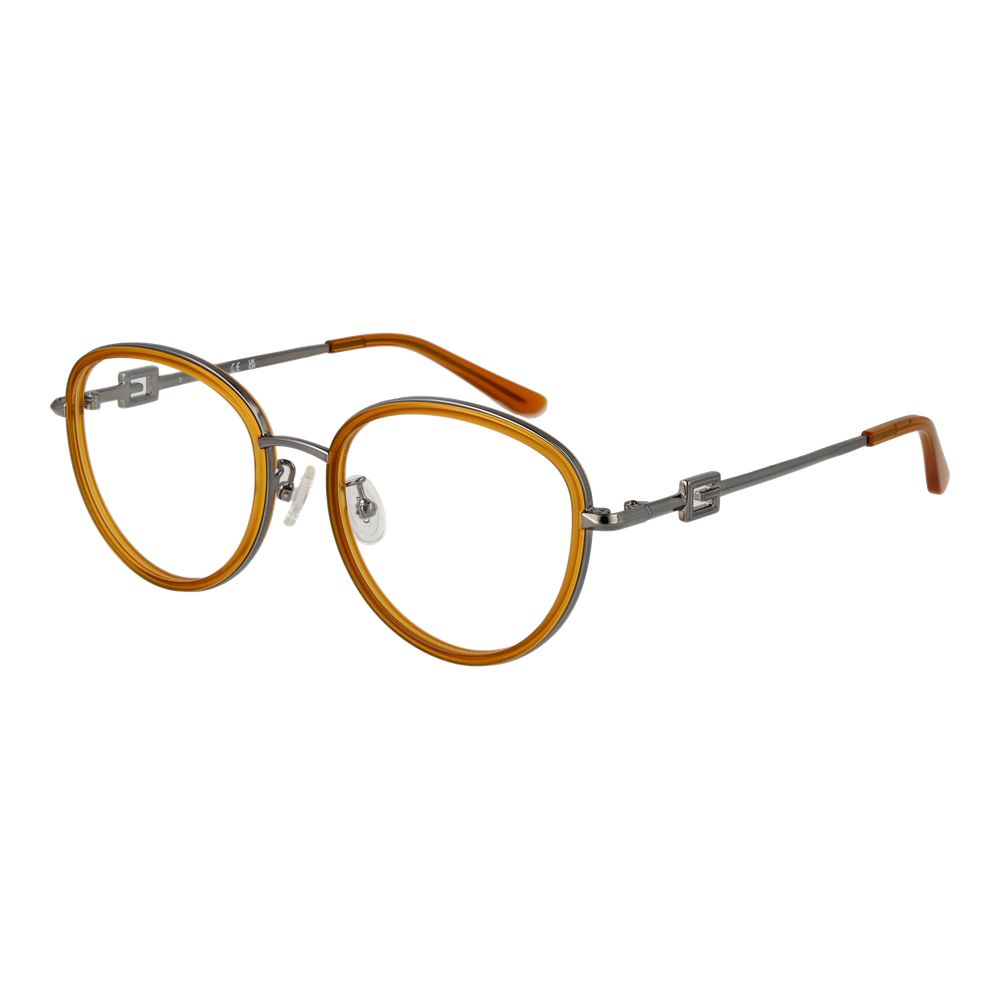 Orange Metal Glasses (Frames)