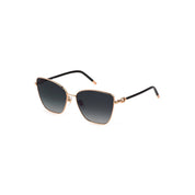 Gold Metal Women Sunglass