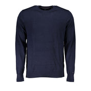 Blue Fabric Sweater
