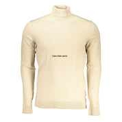 Beige Cotton Sweater