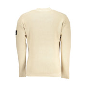 Beige Cotton Sweater