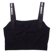 Black Cotton Tops & T-Shirt
