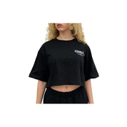 Black Cotton Tops & T-Shirt
