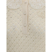 Cream Cotton Sweatshirt