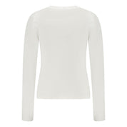 White Cotton Tops & T-Shirt