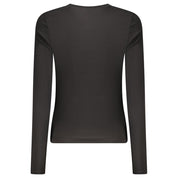Black Cotton Tops & T-Shirt