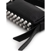 Black Leather Shoulder Bag