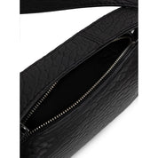 Black Leather Shoulder Bag