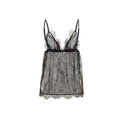Black Polyamide Top
