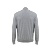 Gray Cotton Cardigan