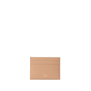 Beige Leather Cardholder