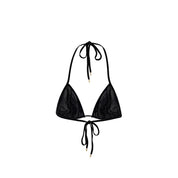 Black Viscose Bra
