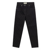 Black Cotton Jeans Denim