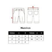 Blue Polyester Shorts