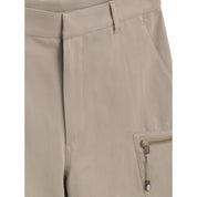 Beige Cotton Cargo