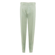 Green Viscose Chino Pants