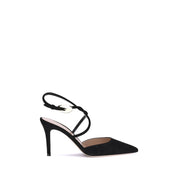 Suede Pums