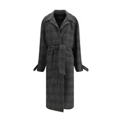 Check long Coat
