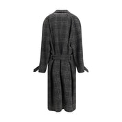 Check long Coat