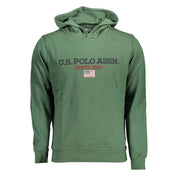 Green Cotton Sweatshirt