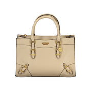 Beige Polyethylene Handbag