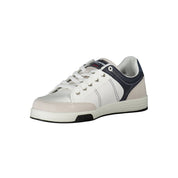 White Polyester Sneaker