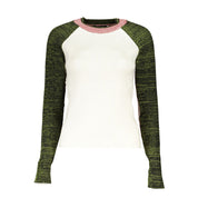 White Polyester Sweater