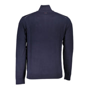 Blue Fabric Sweater