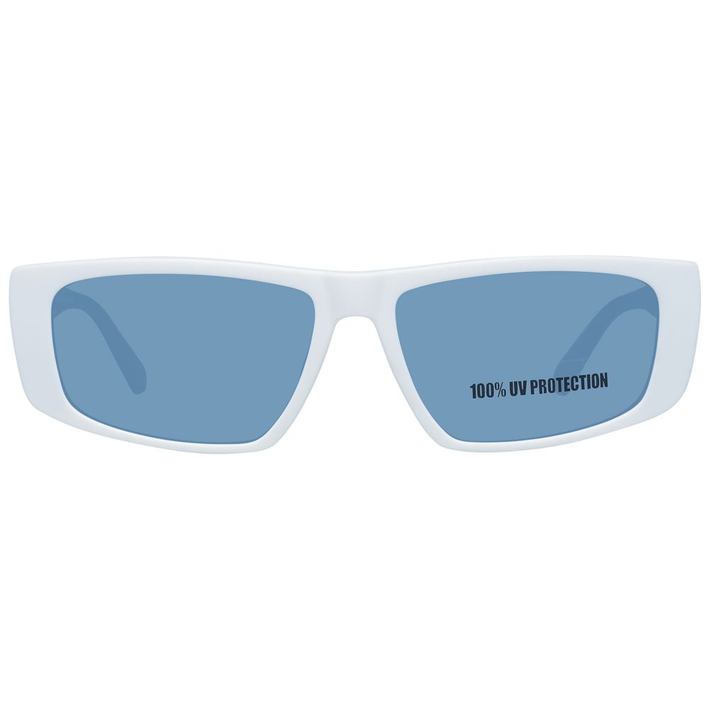 White Plastic Sunglasses