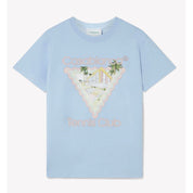 Blue Cotton T-Shirt