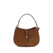 Suede Pony Shoulder Bag