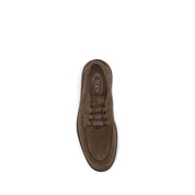 Brown Calf Leather Bos Taurus Lace-Up Boots