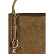 Suede Spin Tote Bag