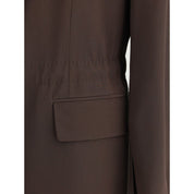 Silk Blazer Jacket