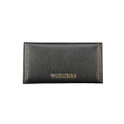 Nero Poliuretano Women Wallet