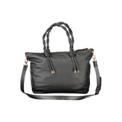 Nero Poliuretano Women Handbag