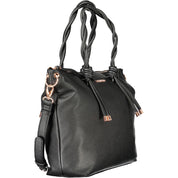 Nero Poliuretano Women Handbag