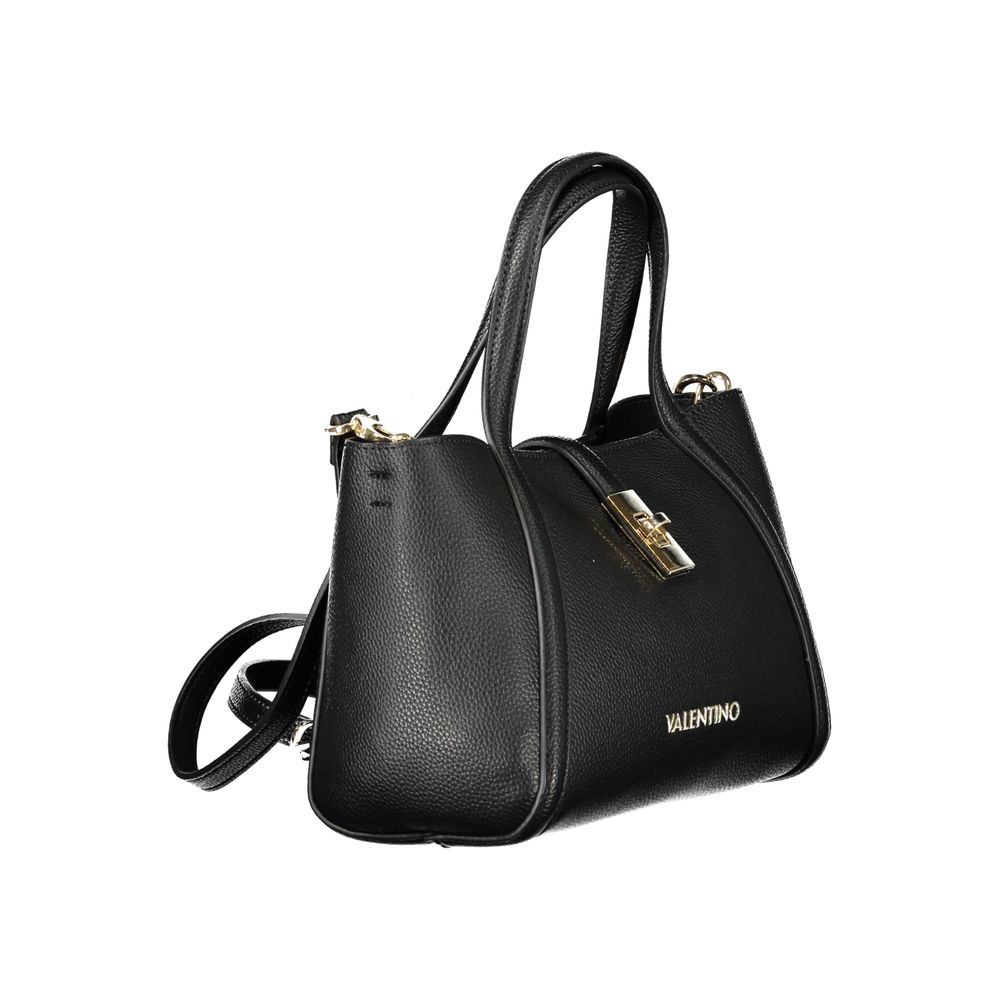 Nero Poliurethane Women Handbag