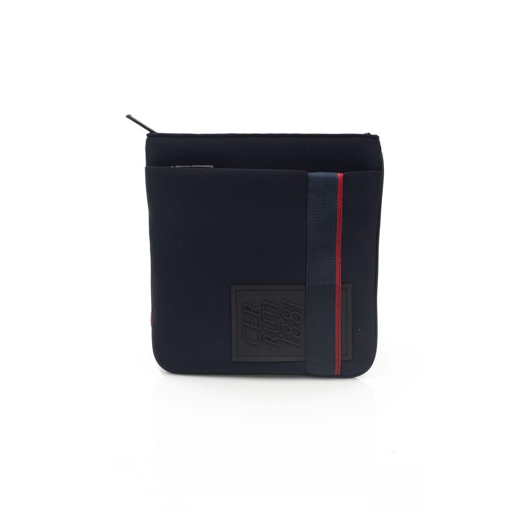 Sac messager en polyester bleu