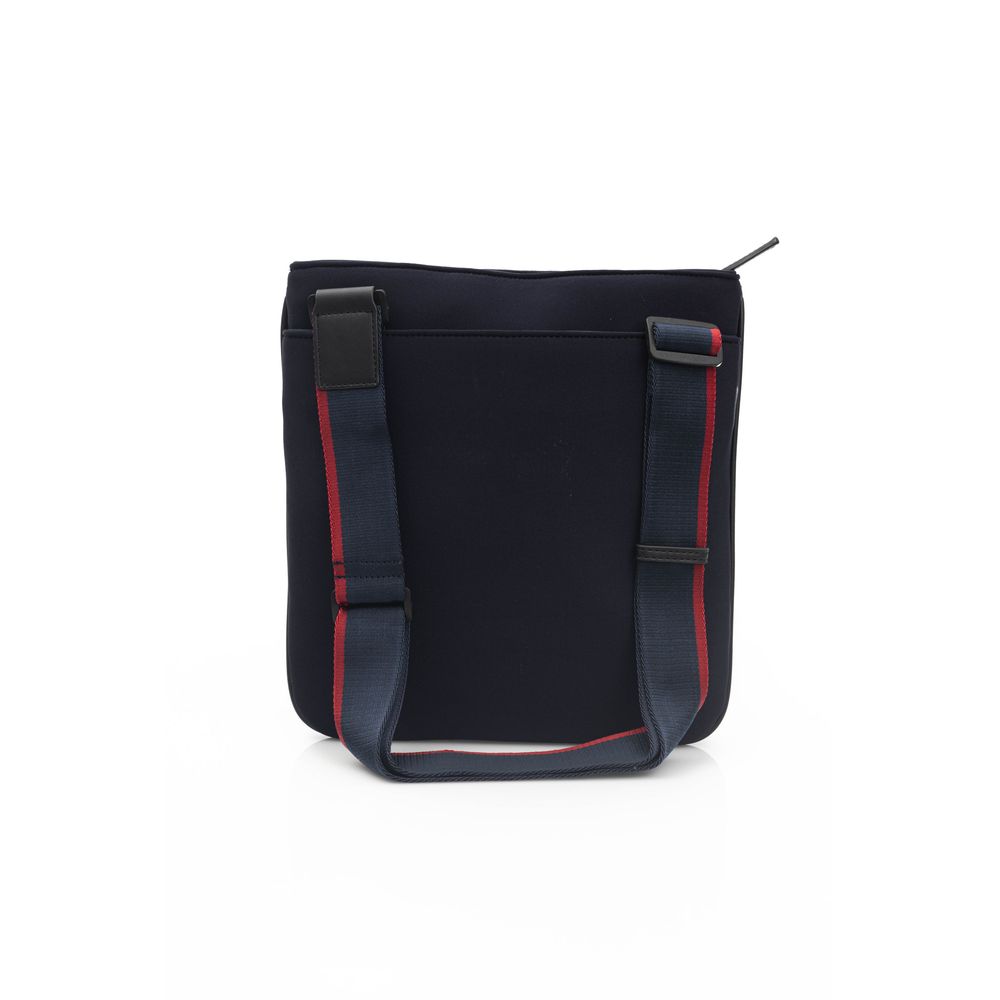 Sac messager en polyester bleu