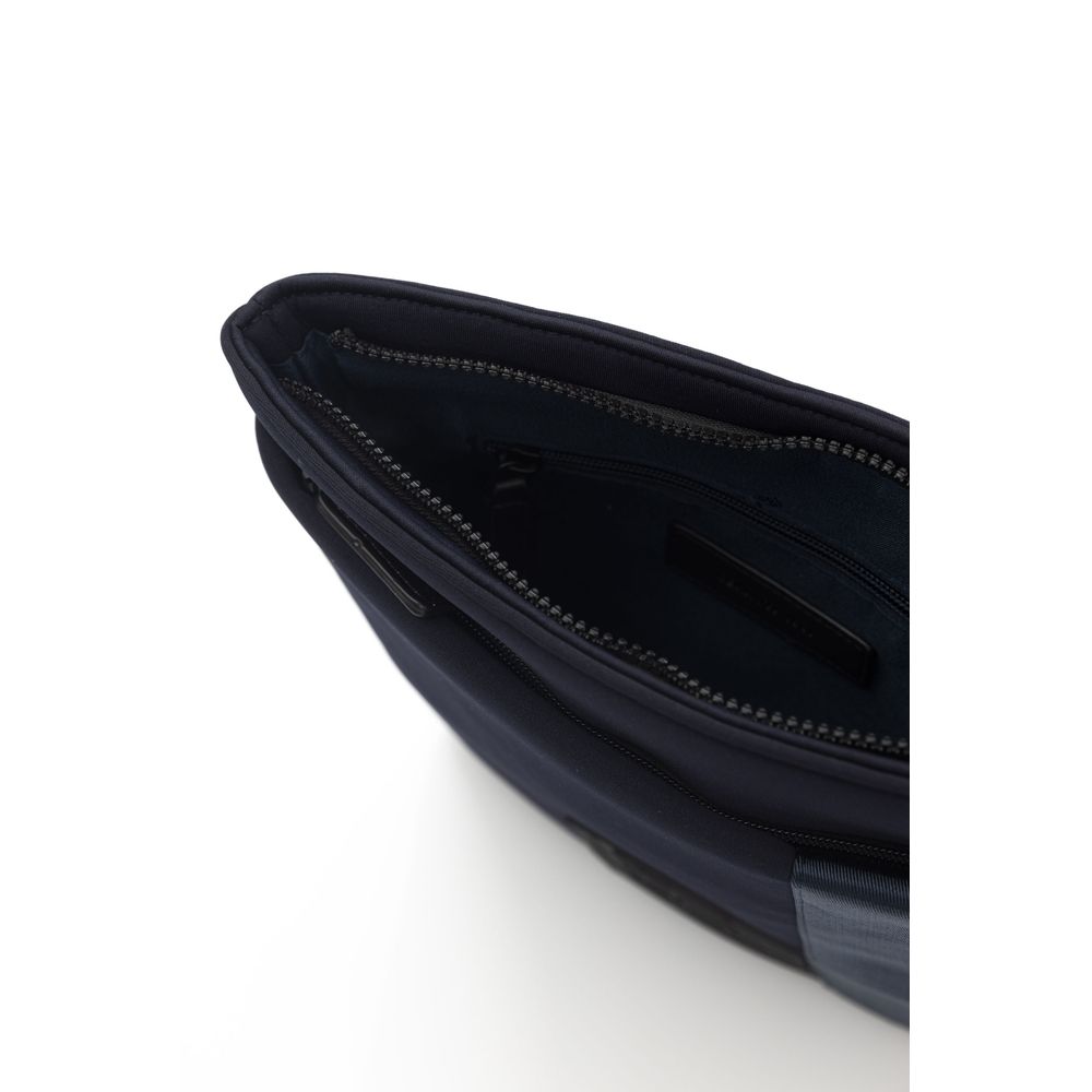 Sac messager en polyester bleu