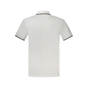 White Cotton Polo Shirt