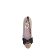 Brown Calf Leather Bos Taurus Ballet Flats